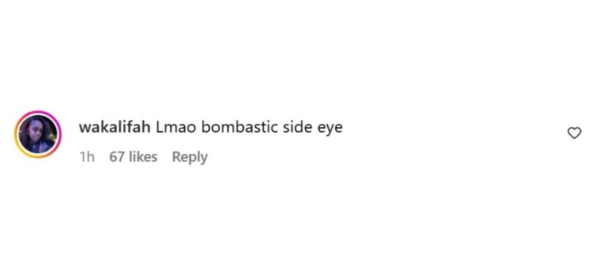 A comment reacting to the news (Image via Insagram/@theneighborhoodtalk)